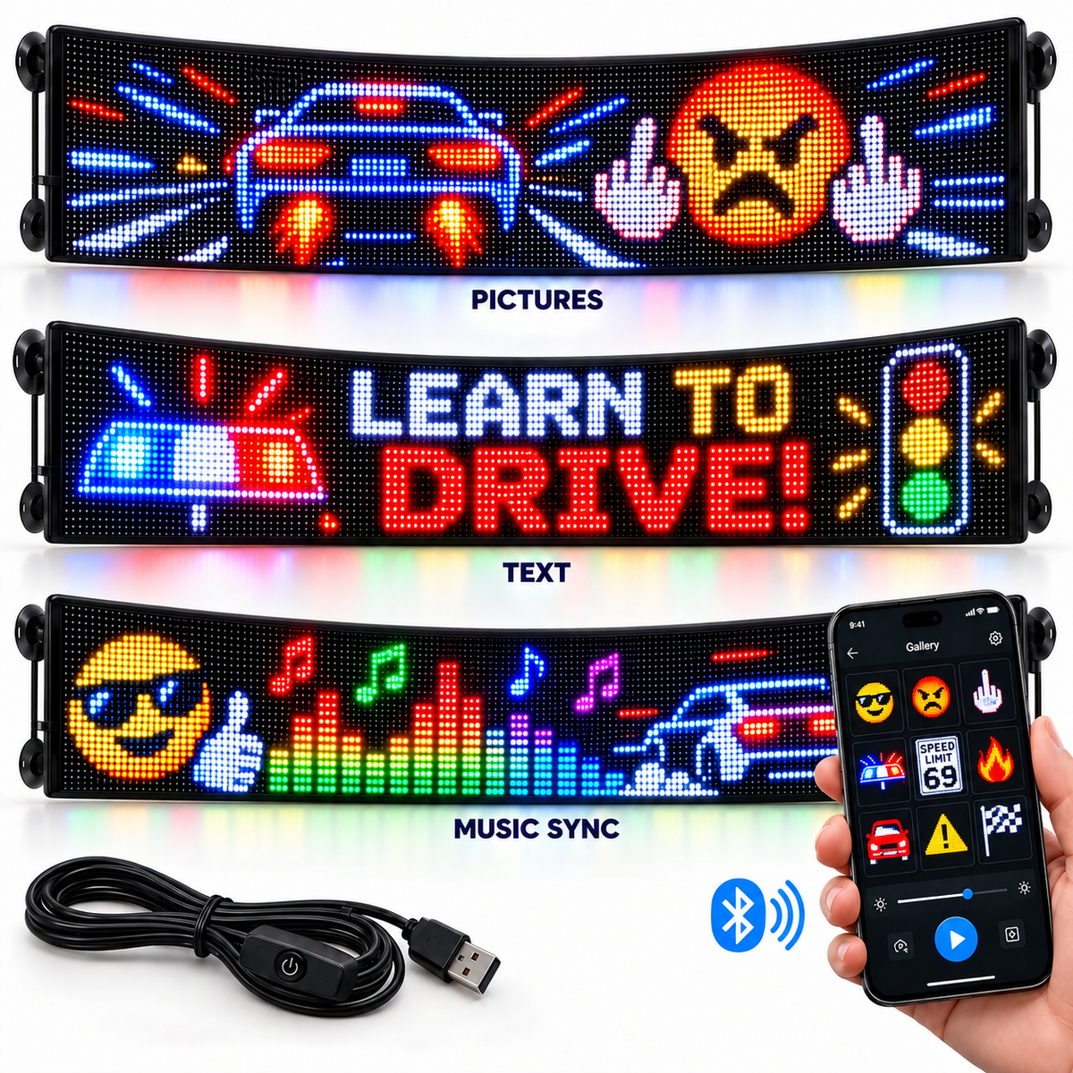 DrivePixel™ Funny Car LED Display
